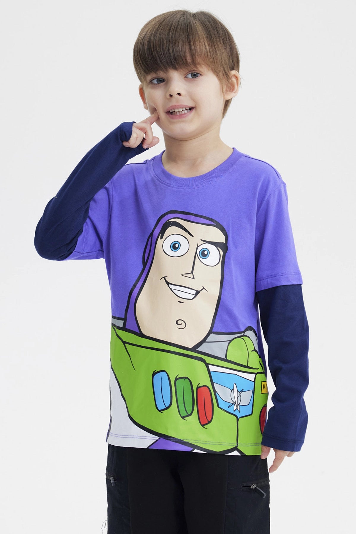 Polera Niño Toy Story Lila