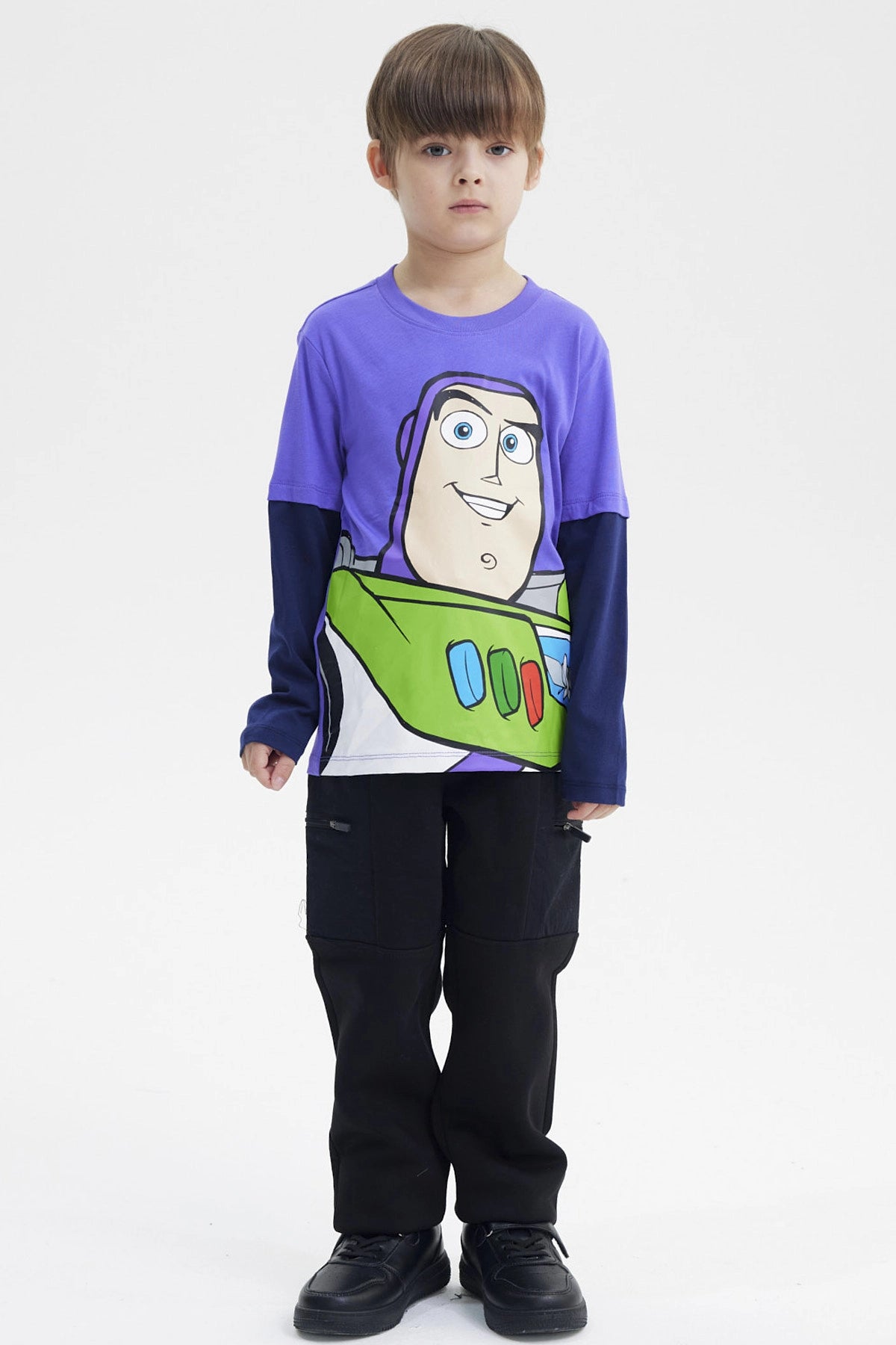 Polera Niño Toy Story Lila