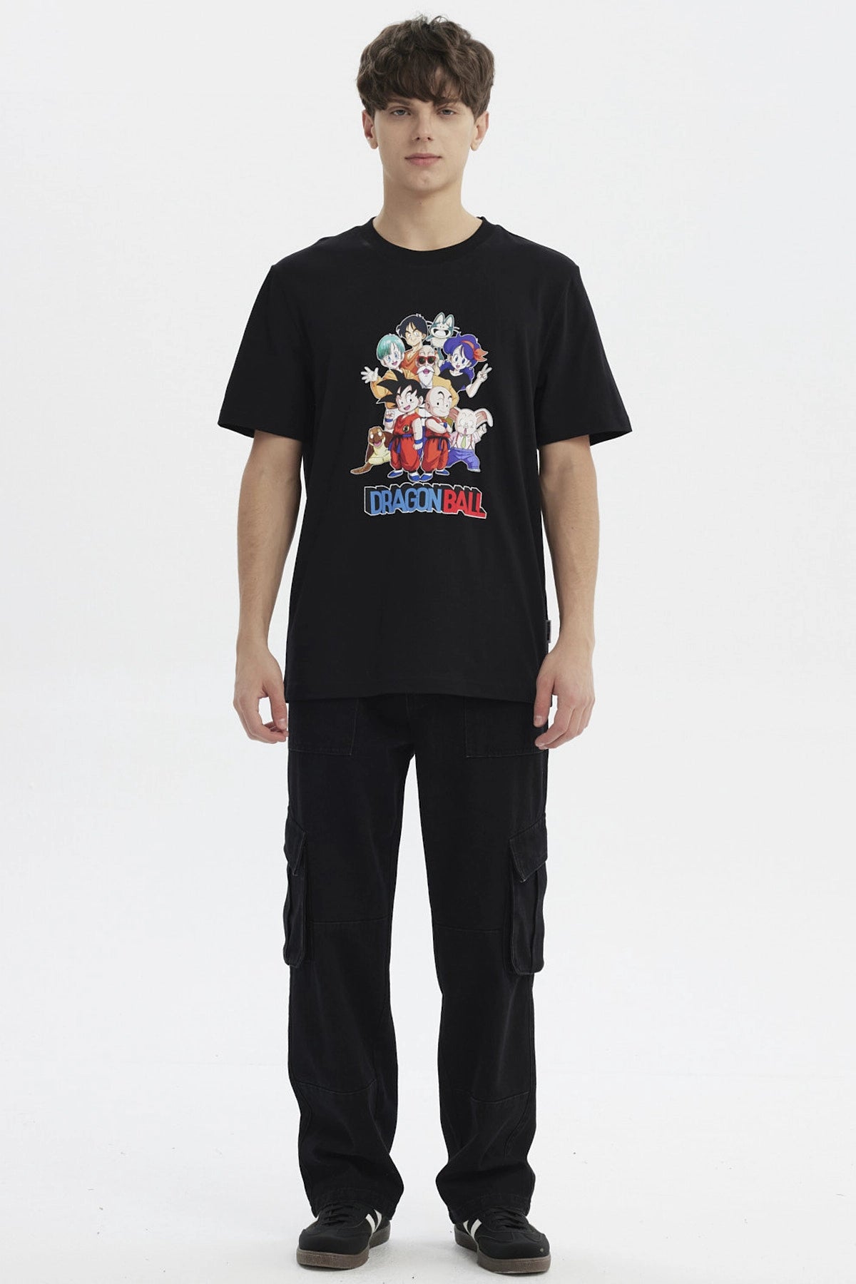 Polera Hombre Dragon Ball Negro
