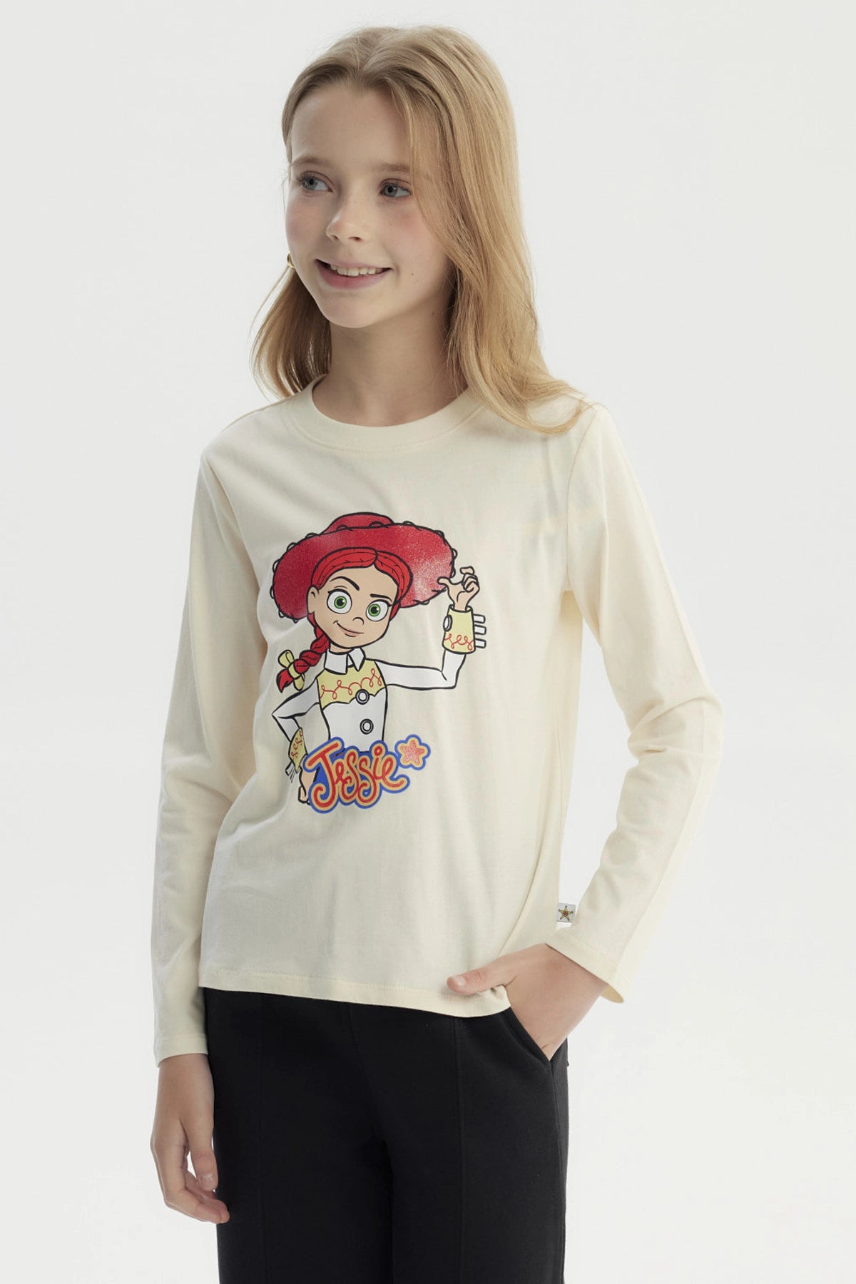 Polera Niña Toy Story Beige