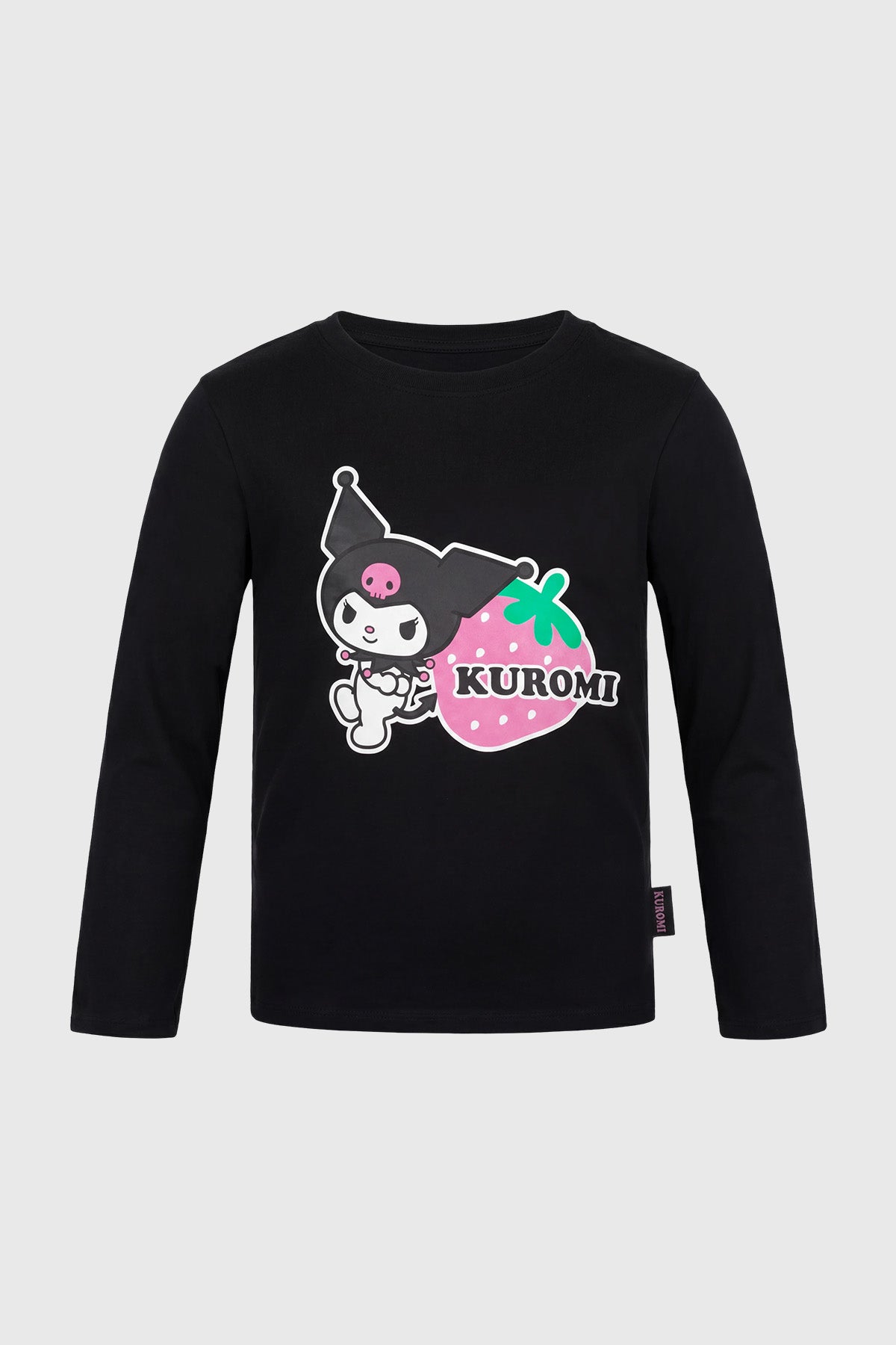 Polera Niña Hello Kitty Y Sus Amigos Negro