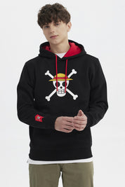 Polerón Hombre One Piece Negro