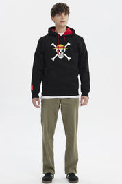 Polerón Hombre One Piece Negro