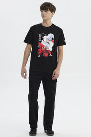 Polera Hombre Inuyasha Negro