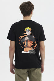 Polera Hombre Naruto Shippuden Negro