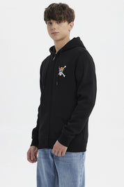 Polerón Hombre One Piece Negro