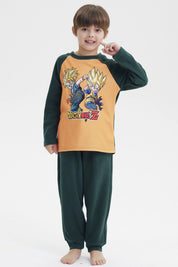 Pijama Niño Polar Dragon Ball Z Verde