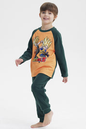 Pijama Niño Polar Dragon Ball Z Verde