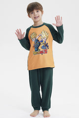 Pijama Niño Polar Dragon Ball Z Verde