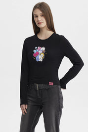 Polera Mujer Bt21 Negro