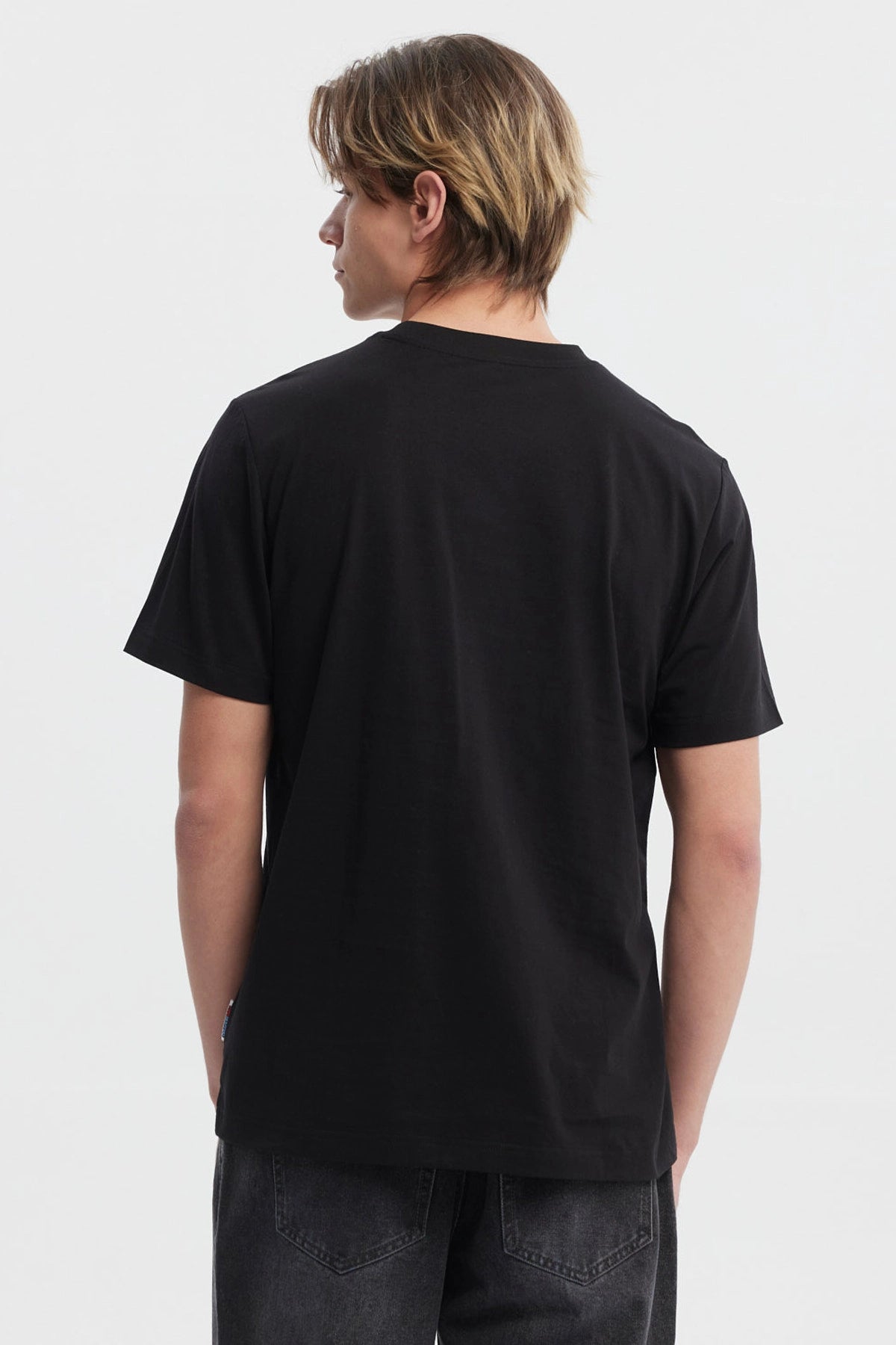 Polera Hombre Print Frontal Dragon Ball Negro