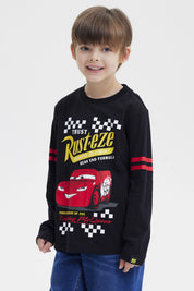 Polera Niño Cars Negro