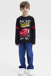 Polera Niño Cars Negro
