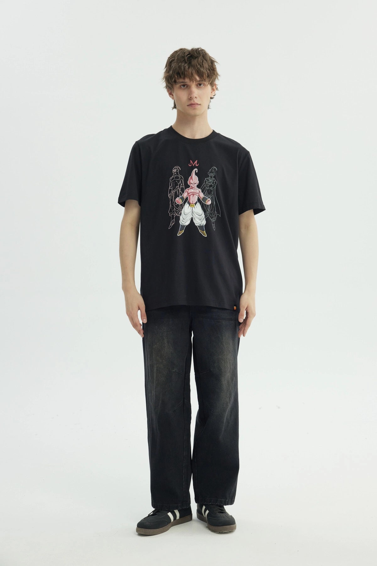 Polera Hombre Regular Negro
