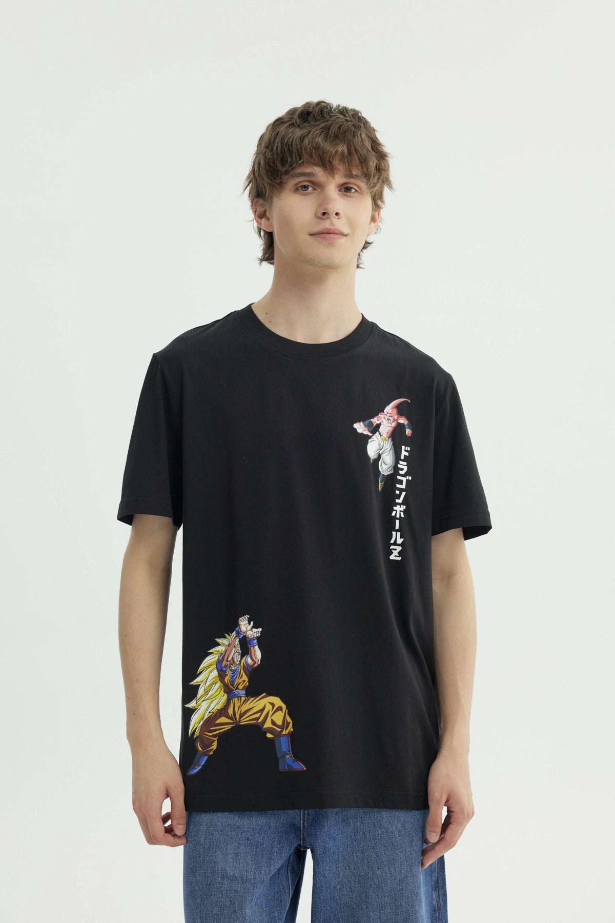 Polera Hombre Dragon Negro