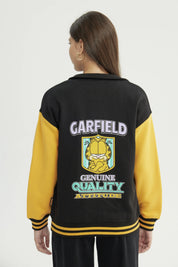 Polerón Mujer Garfield Negro