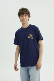 Polera Hombre One Piece Azul Marino