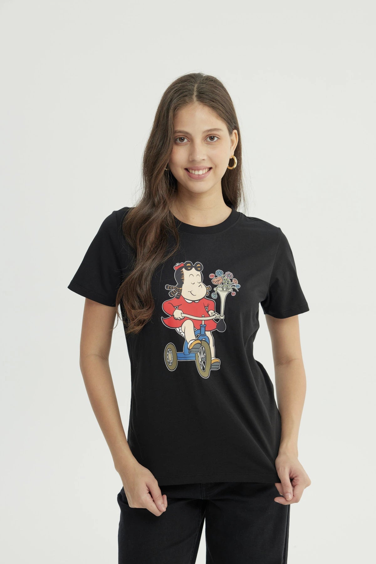 Polera Mujer Pequeña Lulu Negro