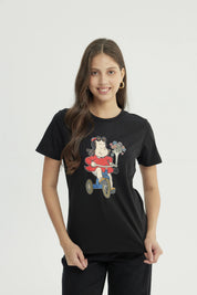 Polera Mujer Pequeña Lulu Negro
