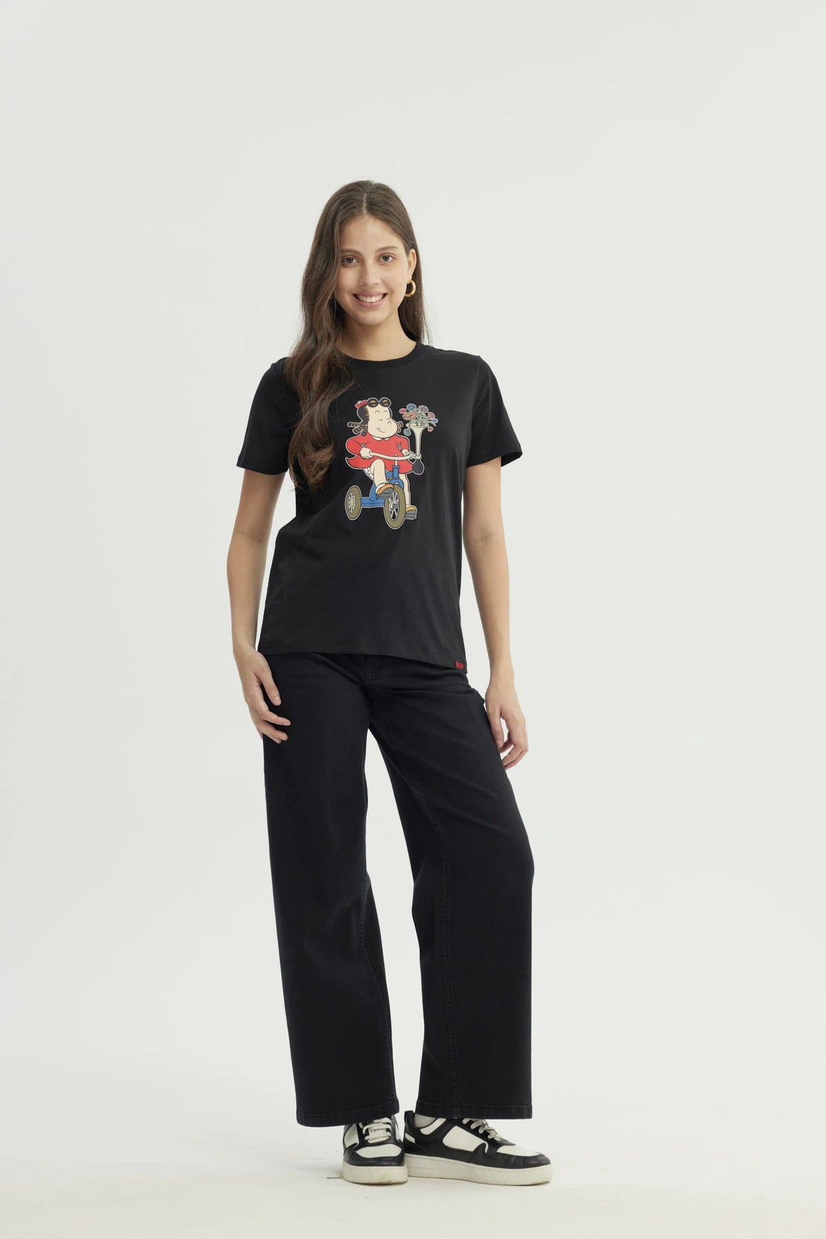 Polera Mujer Pequeña Lulu Negro