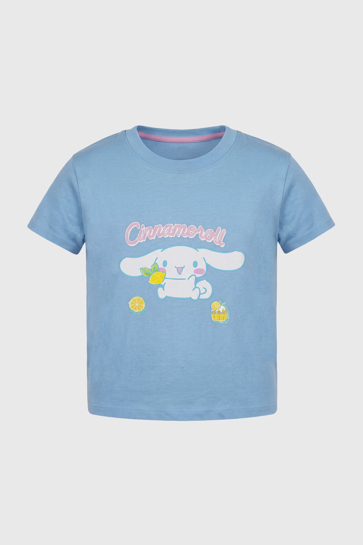 Polera Niña Hello Kitty Celeste
