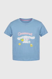 Polera Niña Hello Kitty Celeste