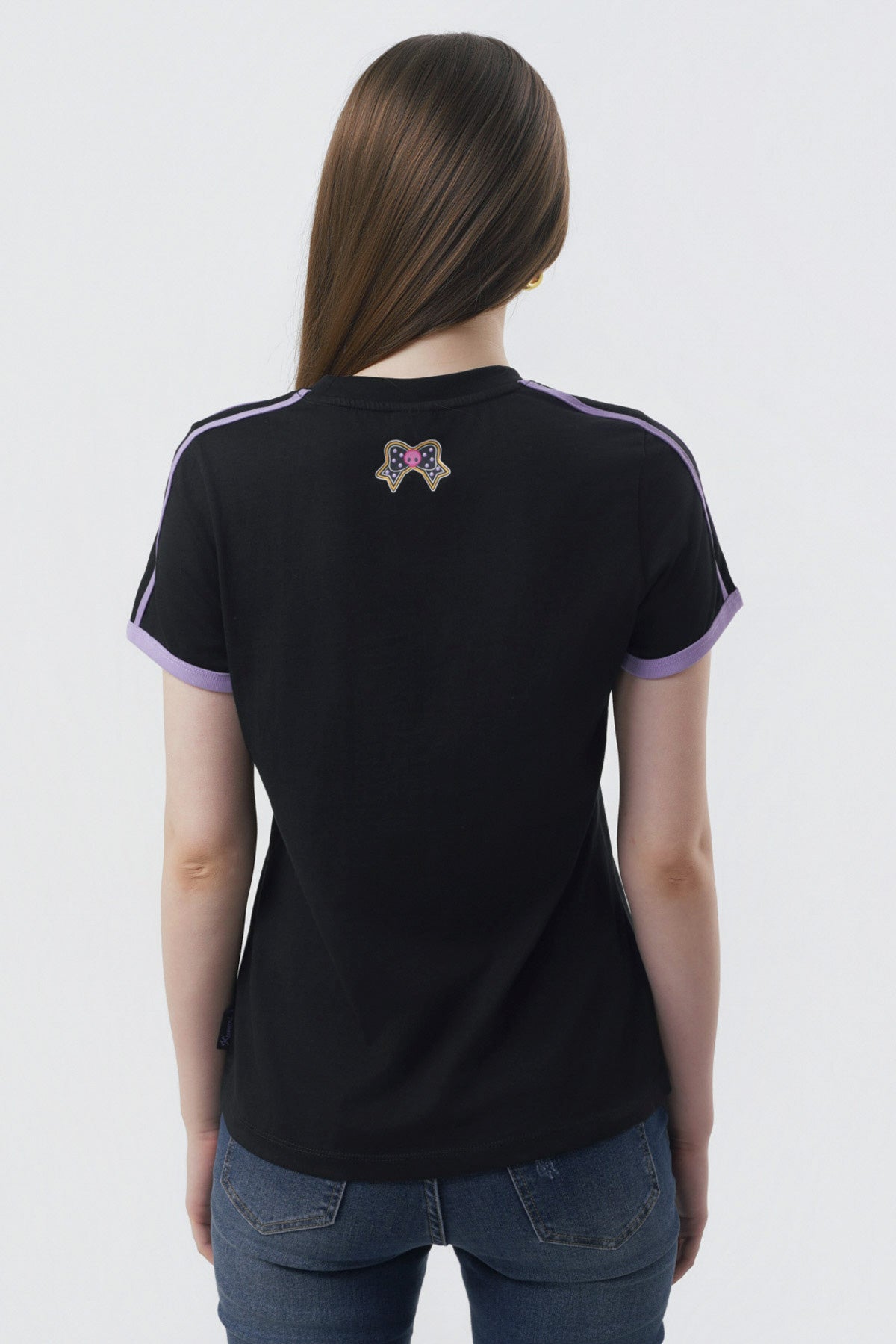 Polera Mujer Kuromi Negro