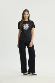 Polera Mujer BT21 Negro