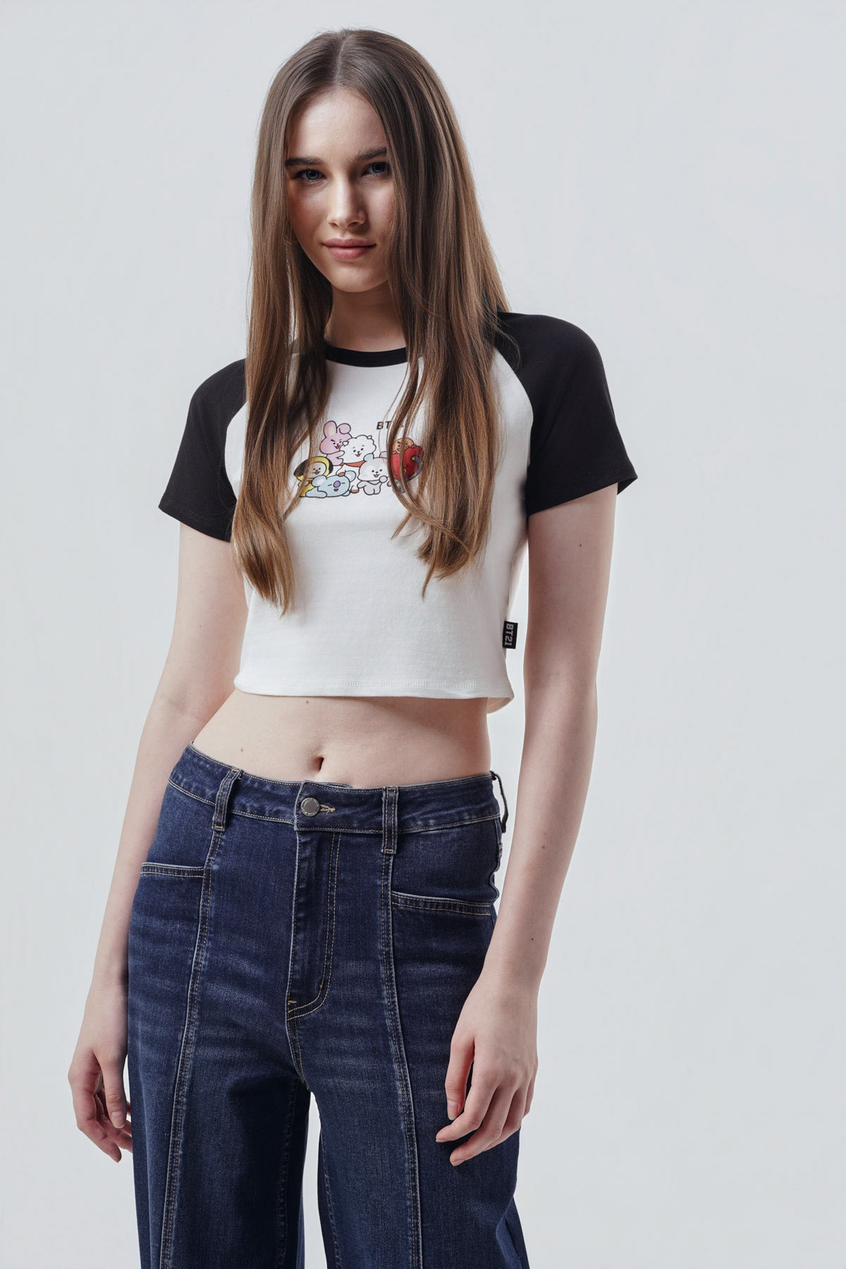 Polera Mujer Slim Fit Blanco