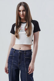 Polera Mujer Slim Fit Blanco