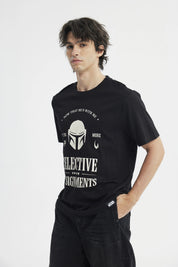 Polera Regular Hombre Negro