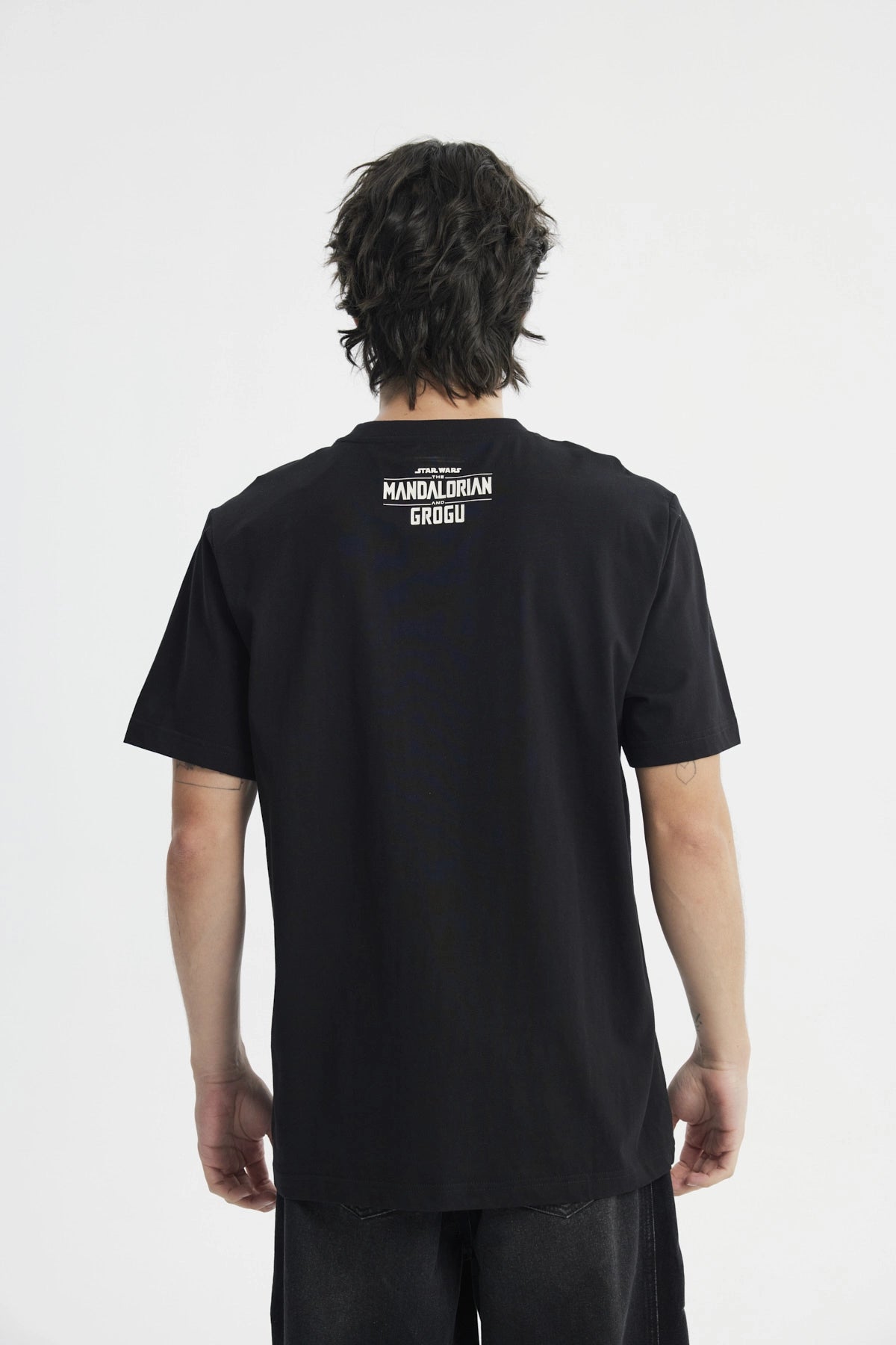 Polera Regular Hombre Negro