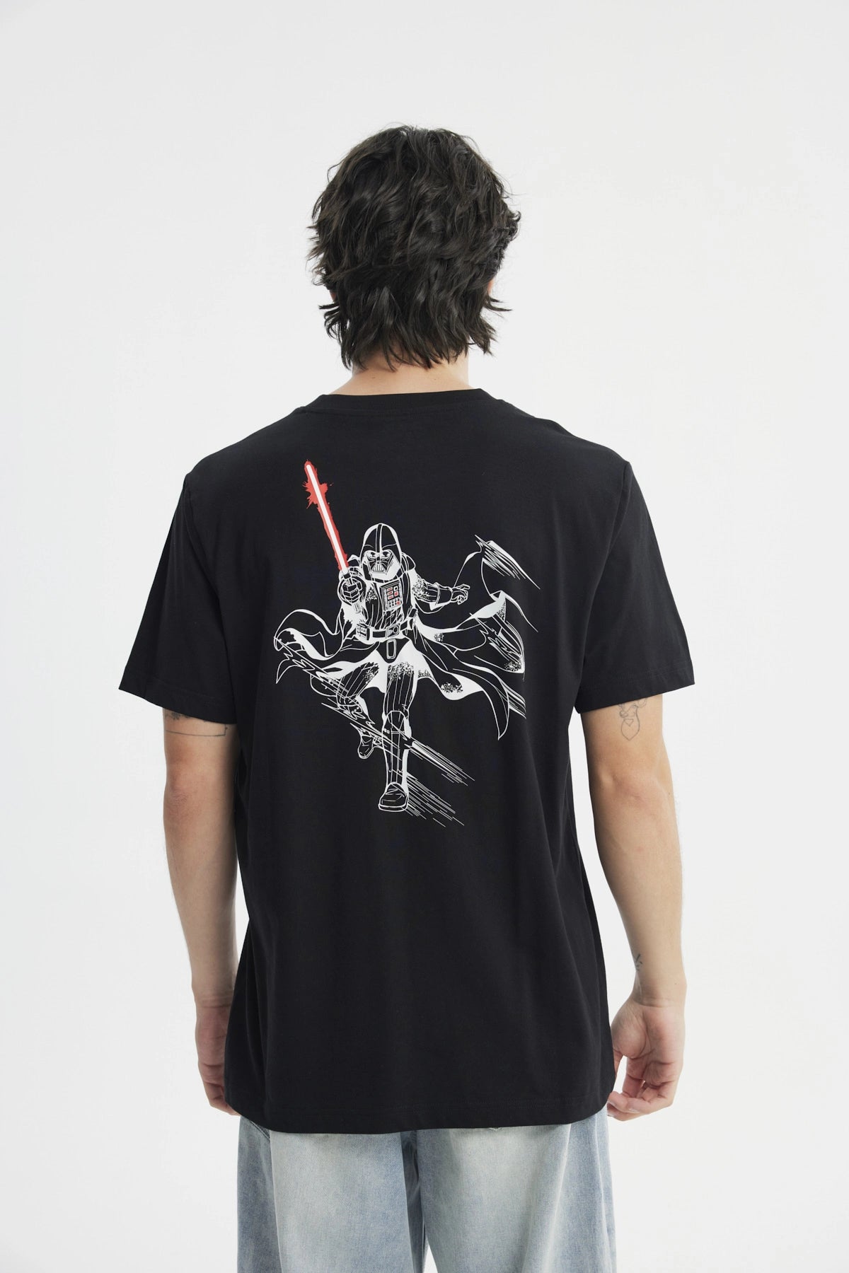 Polera Regular Hombre Negro
