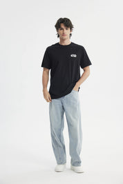 Polera Regular Hombre Negro