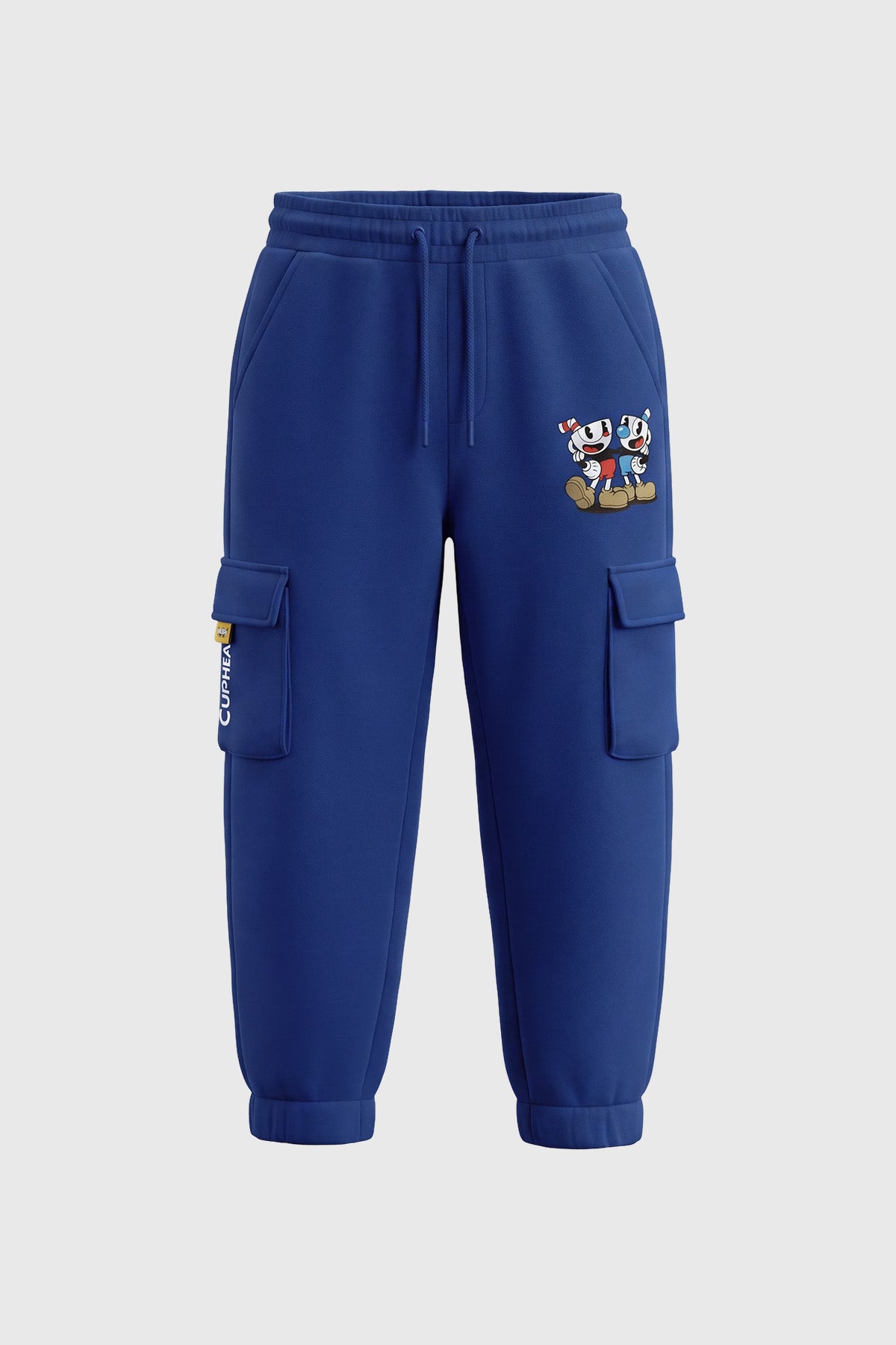 Pantalón Buzo Niño Cuphead Azul Marino