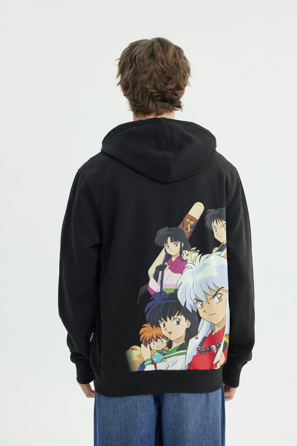Polerón Hombre Inuyasha Negro