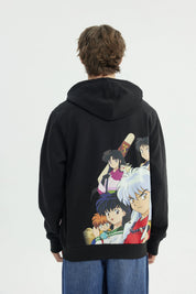 Polerón Hombre Inuyasha Negro