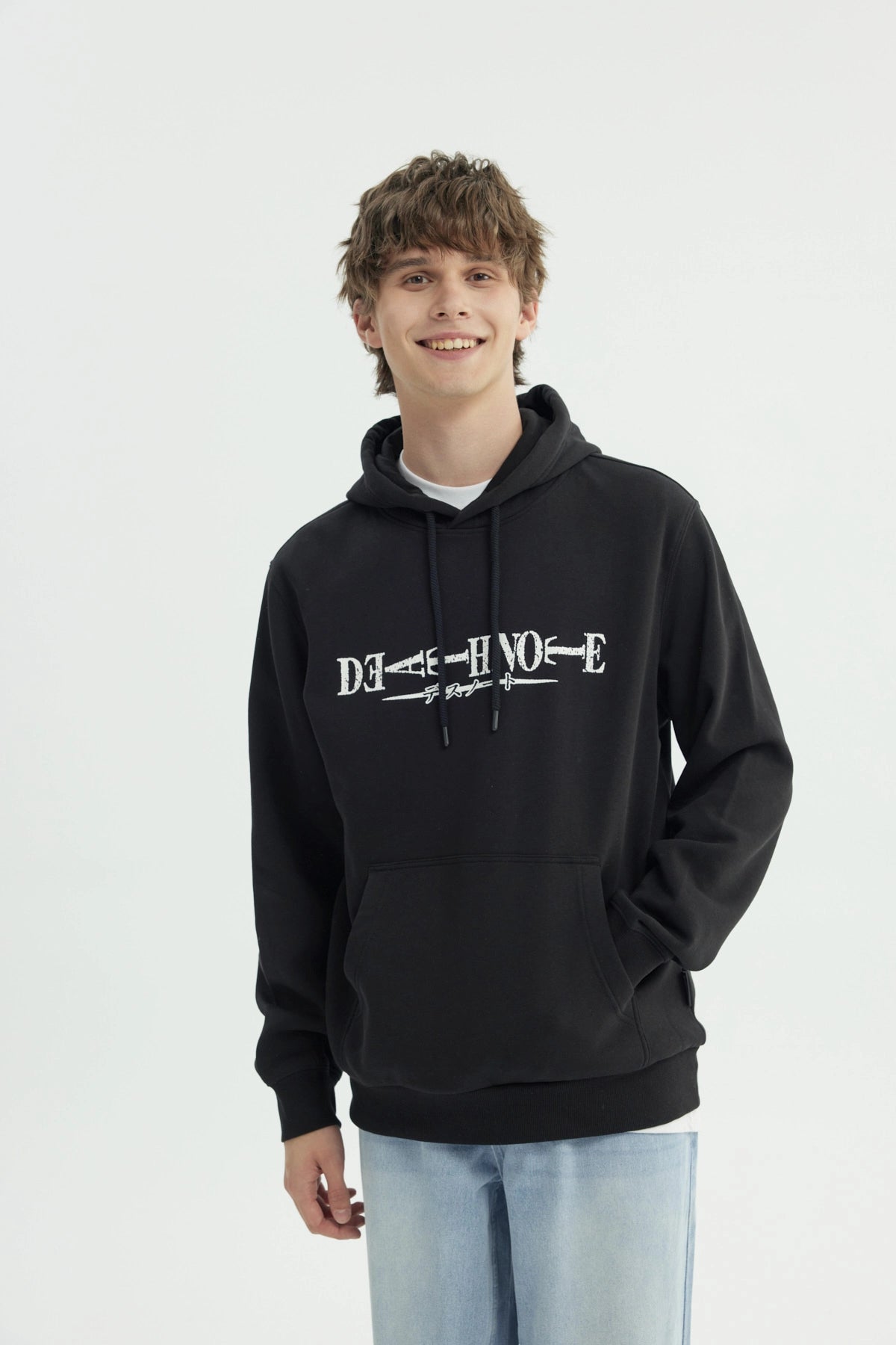 Polerón Hombre Death Note Negro