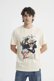 Polera Regular Hombre Beige