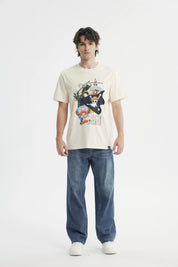 Polera Regular Hombre Beige