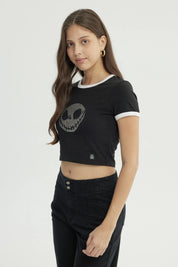 Polera Mujer Nightmare Negro