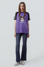 Polera Mujer Kuromi Violeta