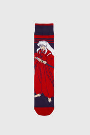 Calcetín Hombre Inuyasha Rojo