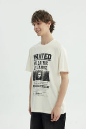Polera Hombre Harry Potter Beige