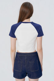 Polera Slim Fit Mujer Blanco