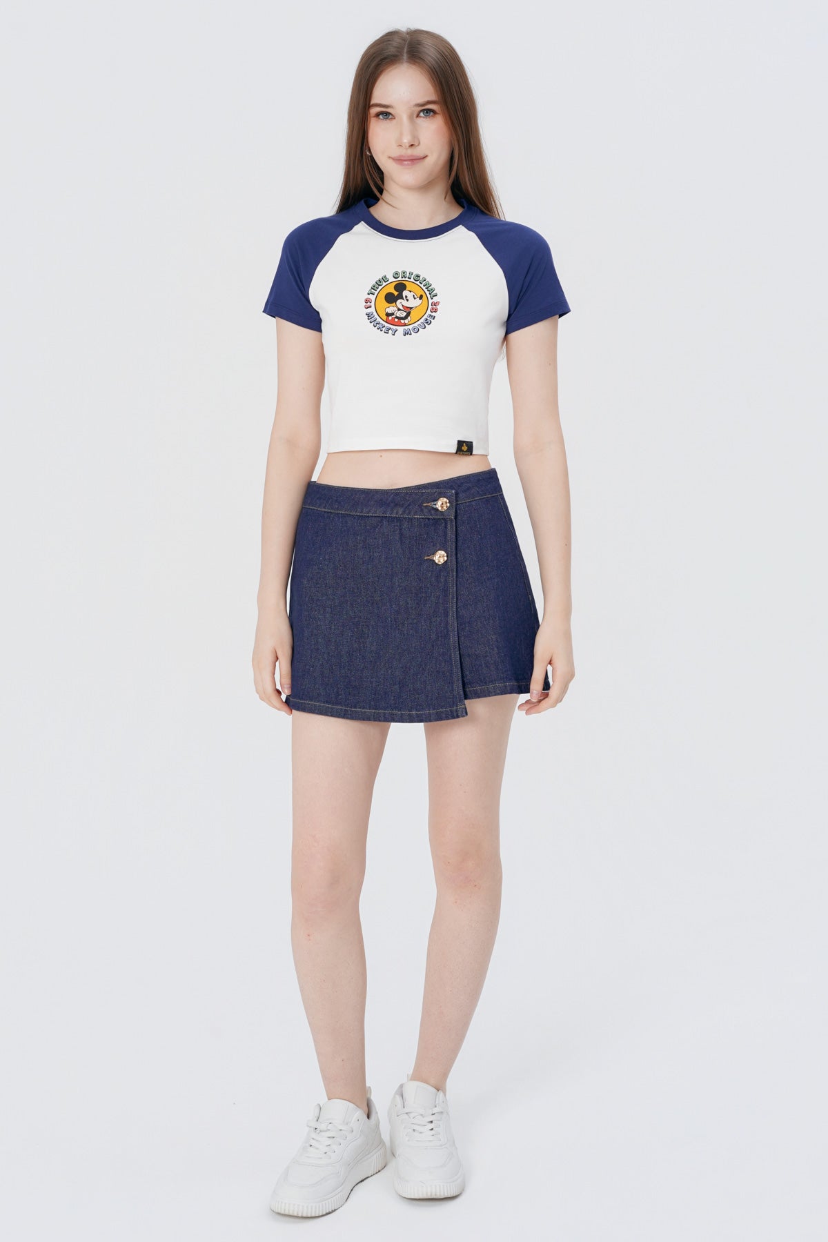 Polera Slim Fit Mujer Blanco