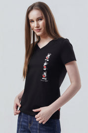 Polera Juvenil Mujer Negro