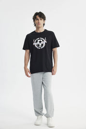 Polera Regular Hombre Negro