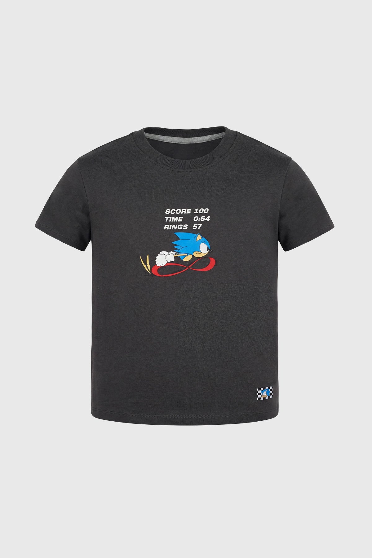 Polera Sonic Niño Gris