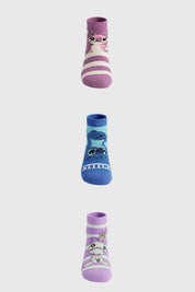 Calceta Deportiva Pack3 Lilo Mujer Azul
